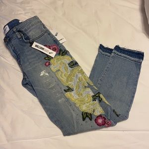 William Rast nwt floral jeans size 28